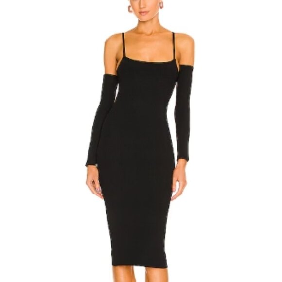 Alice + Olivia Evia Spaghetti Strap Bodycon Dress S NWT